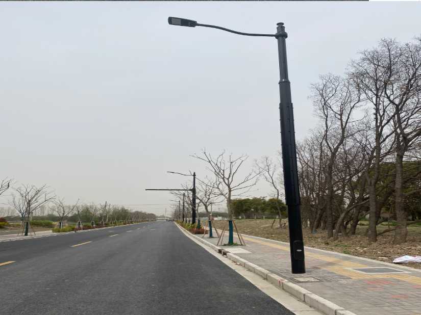 红塔区上海综合杆 太阳能路灯工程